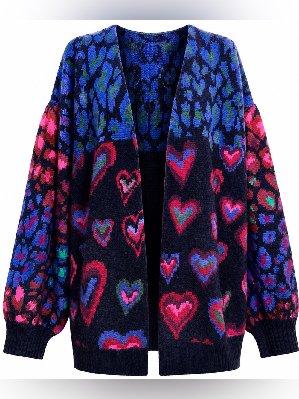 Farm Rio Heart Cardigan XS